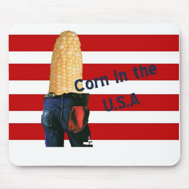 Corn in the USA Mouse Pad (Front)