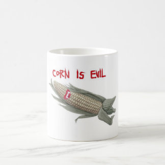corn is evil2 coffee mug