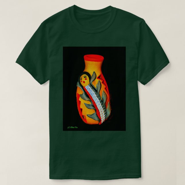 Corn Maiden T-Shirt (Design Front)