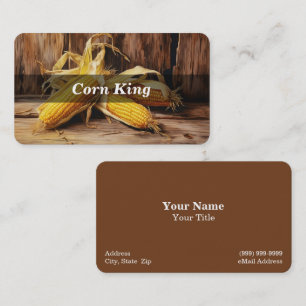 Corn / Maize Business Card