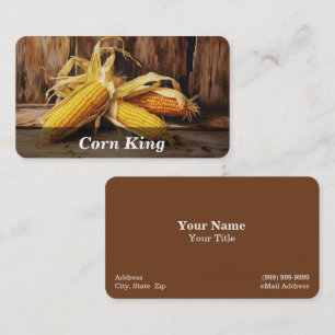Corn / Maize Business Card
