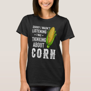 Corn On The Cob Costume Farmer Corn T-Shirt