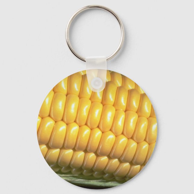 Corn on the cob keychain (Front)