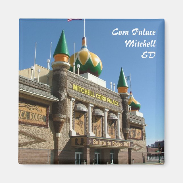Corn Palace Magnet (Front)