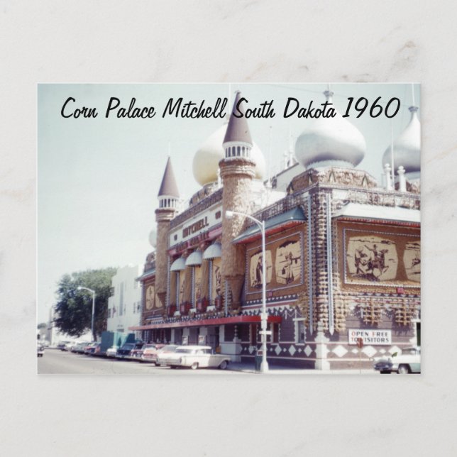 Corn Palace Mitchell South Dakota Carte postale (Devant)