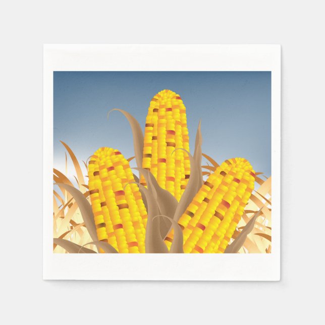 Corn Paper Napkins (Front)