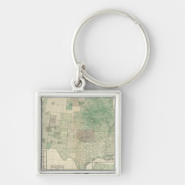 Corn per acre planted keychain (Front)