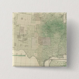 Corn per square mile 2 inch square button