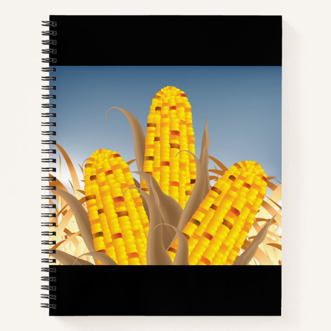 Corn Spiral Notebook (Front)