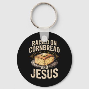 Cornbread And Jesus Christian Country Life Souther Keychain