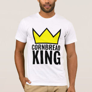 CORNBREAD KING MEN'S T-SHIRTS