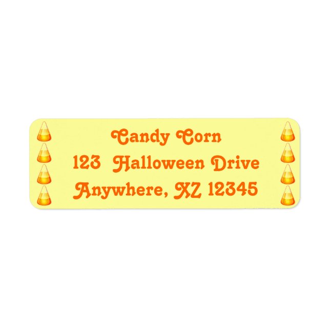 Corne à bonbons (Devant)