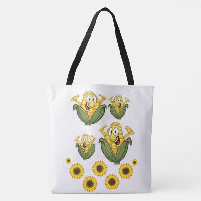 Corne blanche sac fourre-tout (Devant)