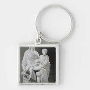 Cornelia, Mother of the Two Gracchi Brothers Keychain