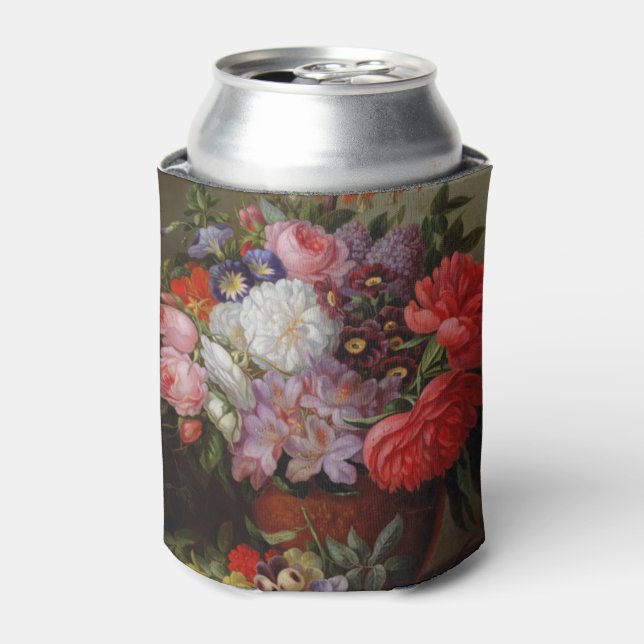 Cornelis Johannes van Hulsteijn Vase with Flowers  Can Cooler (Can Front)