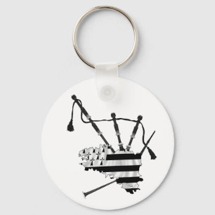 Cornemuse Bretonne Keychain