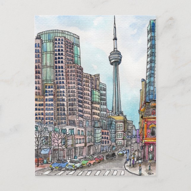 Corner by King Street Postcard (Front)