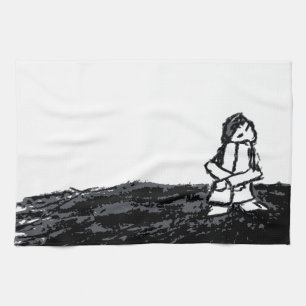 corner kid kitchen towel