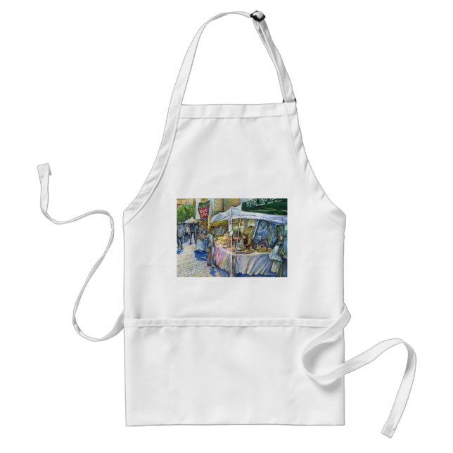 Corner of Flying Pig and Wine a Bit Standard Apron (Front)