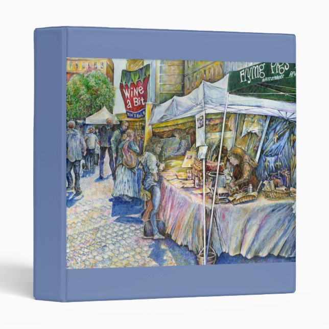 Corner of Flying Pig Farm and Wine a Bit. Binder (Front/Spine)