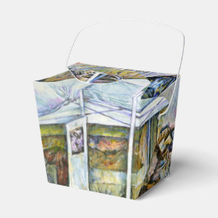 Corner of Flying Pig Farm and Wine a Bit. Favor Box