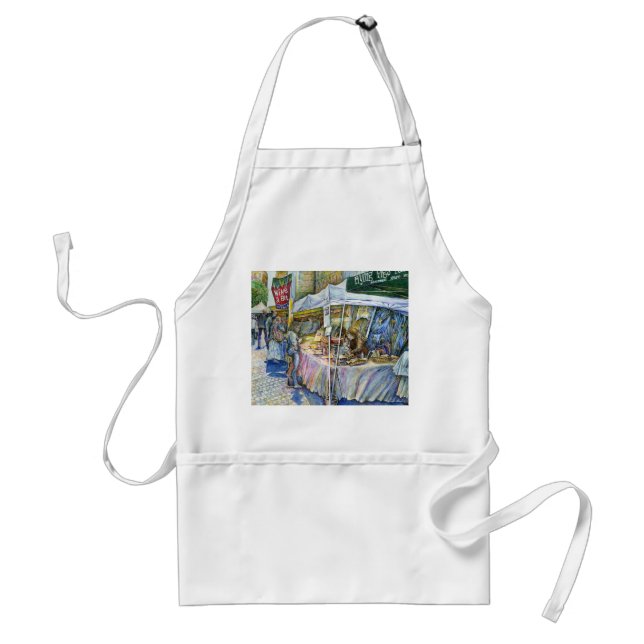 Corner of Flying Pig Farm and Wine a Bit. Standard Apron (Front)