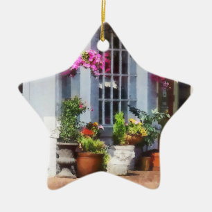 Corner of King Street and S Alfred Alexandria VA Ceramic Ornament