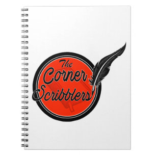 Corner Scribblers Logo Notebook