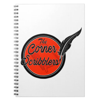 Corner Scribblers Logo Notebook