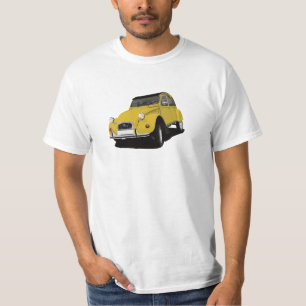 Cornering Citroën 2CV - 29 car colour options - T-Shirt