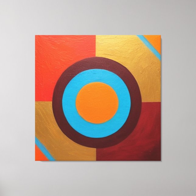 Cornering Frame in Canvas The Alma Balance (Front)