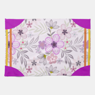 Cornerstone Blossom Lavender Kitchen Towel