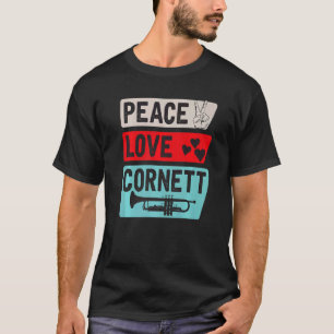 Cornett Musical Instrument Cornett Player Cornetto T-Shirt