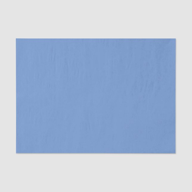 Cornflowe Blue Wedding Tissue Paper (Front)