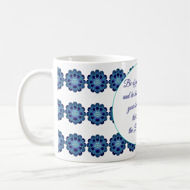 Cornflower 2 His Love Coffee Mug (Left)