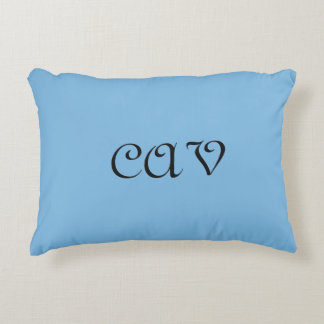 Cornflower Blue Accent Pillow