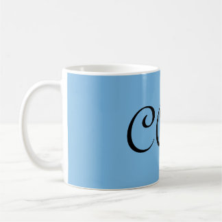 Cornflower Blue Coffee Mug