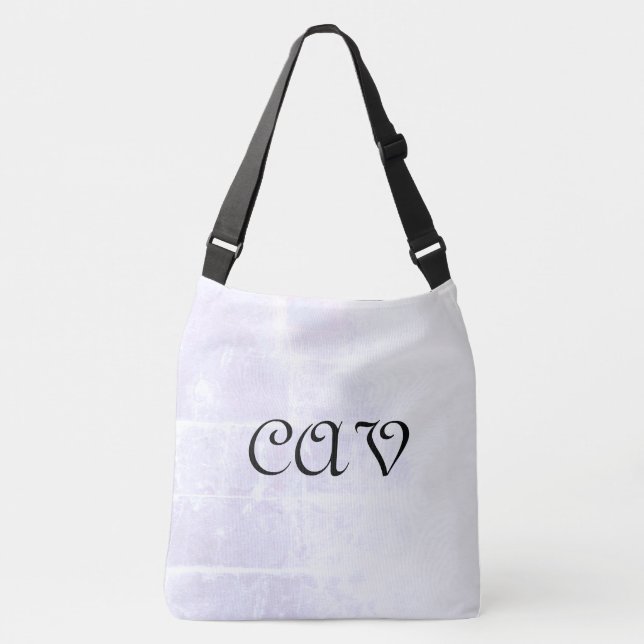 Cornflower Blue  Crossbody Bag (Front)