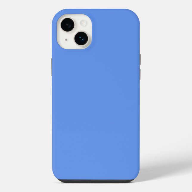 Cornflower Blue iPhone Case (Back)