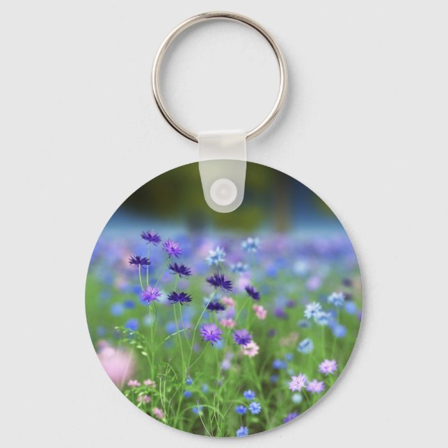 Cornflower Blue Keychain (Front)