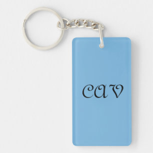 Cornflower Blue  Keychain