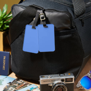 Cornflower Blue Luggage Tag