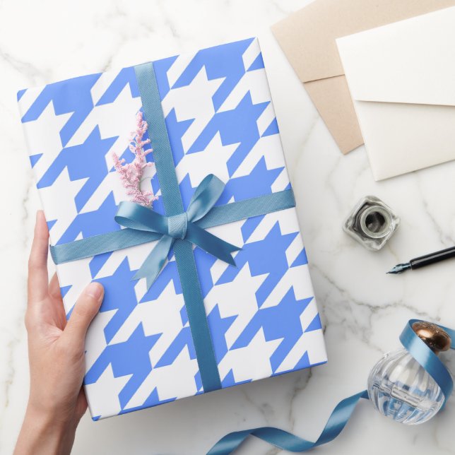 Cornflower Blue Moods Wrapping Paper (Gifting)