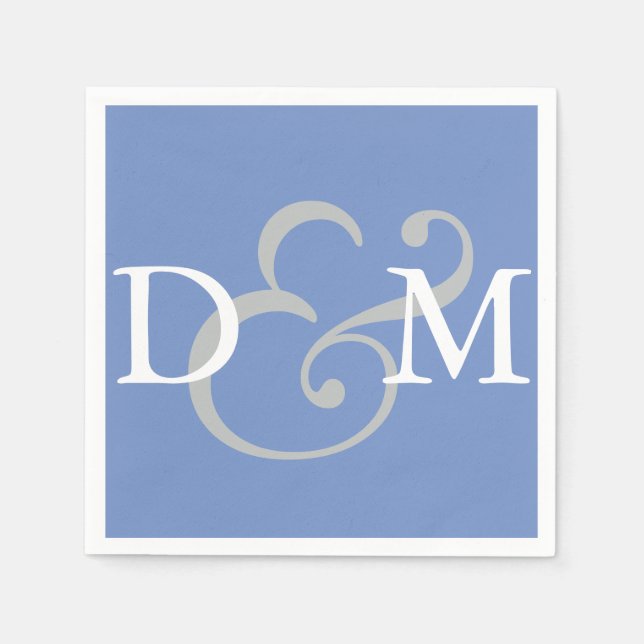 Cornflower Blue Napkin (Front)