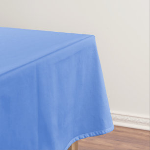 Cornflower Blue Solid Color Tablecloth