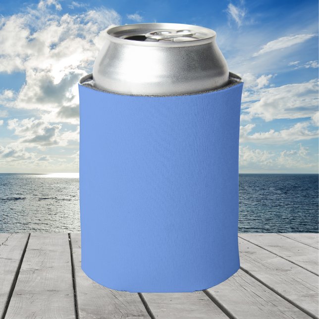 Cornflower Blue Solid Colour Can Cooler (Creator Uploaded)