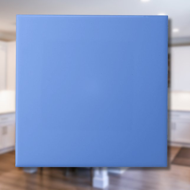 Cornflower Blue Solid Colour | Classic | Elegant Tile (Creator Uploaded)