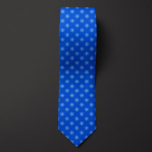 Cornflower Blue Spark Plug Mechanic's Tie