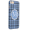 Cornflower Blue Tartan Monogram