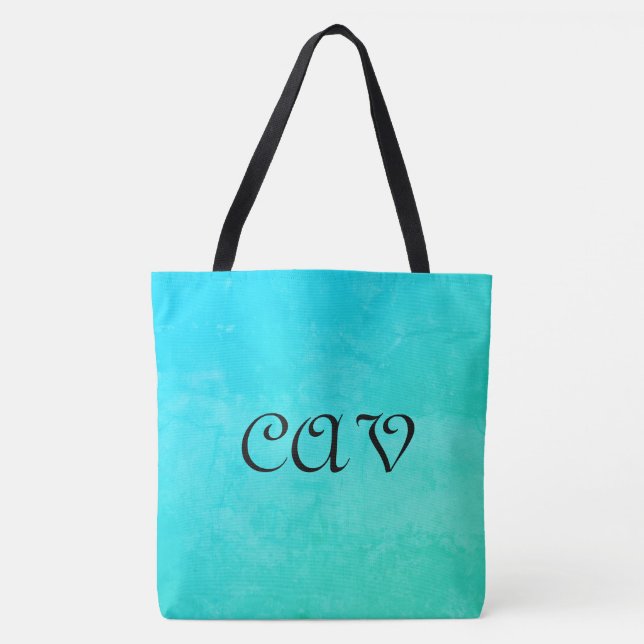 Cornflower Blue  Tote Bag (Front)